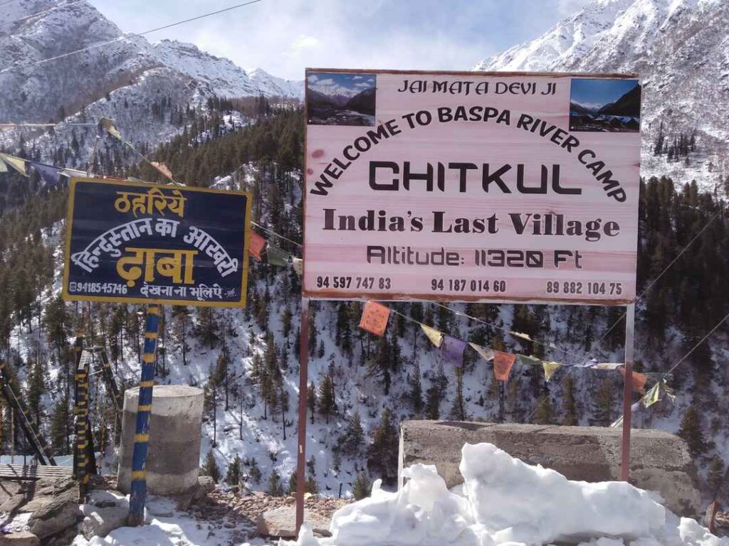 The Last Inhabited Village Before the Indo-Tibetan Border